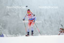 12.01.2024, Ruhpolding, Germany (GER): Lea Meier (SUI) - IBU World Cup Biathlon, sprint women, Ruhpolding (GER). www.nordicfocus.com. © Manzoni/NordicFocus. Every downloaded picture is fee-liable.