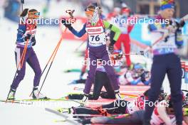 12.01.2024, Ruhpolding, Germany (GER): Lena Repinc (SLO) - IBU World Cup Biathlon, sprint women, Ruhpolding (GER). www.nordicfocus.com. © Thibaut/NordicFocus. Every downloaded picture is fee-liable.