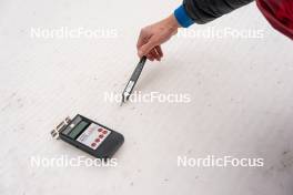 06.01.2024, Ruhpolding, Germany (GER): Tack preparation  - IBU World Cup Biathlon, training, Ruhpolding (GER). www.nordicfocus.com. © Thibaut/NordicFocus. Every downloaded picture is fee-liable.
