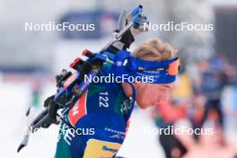 12.01.2024, Ruhpolding, Germany (GER): Emil Nykvist (SWE) - IBU World Cup Biathlon, training, Ruhpolding (GER). www.nordicfocus.com. © Manzoni/NordicFocus. Every downloaded picture is fee-liable.