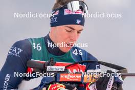 09.01.2024, Ruhpolding, Germany (GER): Didier Bionaz (ITA) - IBU World Cup Biathlon, training, Ruhpolding (GER). www.nordicfocus.com. © Thibaut/NordicFocus. Every downloaded picture is fee-liable.