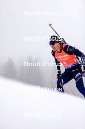18.01.2024, Antholz, Italy (ITA): Quentin Fillon Maillet (FRA) - IBU World Cup Biathlon, short individual men, Antholz (ITA). www.nordicfocus.com. © Manzoni/NordicFocus. Every downloaded picture is fee-liable.
