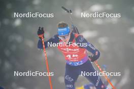18.01.2024, Antholz, Italy (ITA): Lukas Hofer (ITA) - IBU World Cup Biathlon, short individual men, Antholz (ITA). www.nordicfocus.com. © Thibaut/NordicFocus. Every downloaded picture is fee-liable.