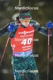 18.01.2024, Antholz, Italy (ITA): Vytautas Strolia (LTU) - IBU World Cup Biathlon, short individual men, Antholz (ITA). www.nordicfocus.com. © Thibaut/NordicFocus. Every downloaded picture is fee-liable.