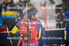 18.01.2024, Antholz, Italy (ITA): Peppe Femling (SWE) - IBU World Cup Biathlon, short individual men, Antholz (ITA). www.nordicfocus.com. © Thibaut/NordicFocus. Every downloaded picture is fee-liable.