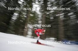 18.01.2024, Antholz, Italy (ITA): Christian Gow (CAN) - IBU World Cup Biathlon, short individual men, Antholz (ITA). www.nordicfocus.com. © Thibaut/NordicFocus. Every downloaded picture is fee-liable.