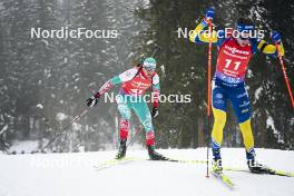 18.01.2024, Antholz, Italy (ITA): Vladimir Iliev (BUL) - IBU World Cup Biathlon, short individual men, Antholz (ITA). www.nordicfocus.com. © Thibaut/NordicFocus. Every downloaded picture is fee-liable.