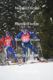 18.01.2024, Antholz, Italy (ITA): Campbell Wright (USA) - IBU World Cup Biathlon, short individual men, Antholz (ITA). www.nordicfocus.com. © Thibaut/NordicFocus. Every downloaded picture is fee-liable.
