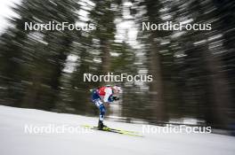18.01.2024, Antholz, Italy (ITA): Olli Hiidensalo (FIN) - IBU World Cup Biathlon, short individual men, Antholz (ITA). www.nordicfocus.com. © Thibaut/NordicFocus. Every downloaded picture is fee-liable.