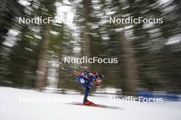 18.01.2024, Antholz, Italy (ITA): Tommaso Giacomel (ITA) - IBU World Cup Biathlon, short individual men, Antholz (ITA). www.nordicfocus.com. © Thibaut/NordicFocus. Every downloaded picture is fee-liable.