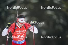 18.01.2024, Antholz, Italy (ITA): Trevor Kiers (CAN) - IBU World Cup Biathlon, short individual men, Antholz (ITA). www.nordicfocus.com. © Thibaut/NordicFocus. Every downloaded picture is fee-liable.