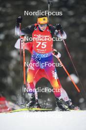 18.01.2024, Antholz, Italy (ITA): Pavel Magazeev (MDA) - IBU World Cup Biathlon, short individual men, Antholz (ITA). www.nordicfocus.com. © Thibaut/NordicFocus. Every downloaded picture is fee-liable.