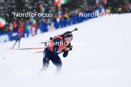 18.01.2024, Antholz, Italy (ITA): Didier Bionaz (ITA) - IBU World Cup Biathlon, short individual men, Antholz (ITA). www.nordicfocus.com. © Manzoni/NordicFocus. Every downloaded picture is fee-liable.