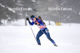 18.01.2024, Antholz, Italy (ITA): Campbell Wright (USA) - IBU World Cup Biathlon, short individual men, Antholz (ITA). www.nordicfocus.com. © Manzoni/NordicFocus. Every downloaded picture is fee-liable.