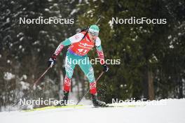 18.01.2024, Antholz, Italy (ITA): Vladimir Iliev (BUL) - IBU World Cup Biathlon, short individual men, Antholz (ITA). www.nordicfocus.com. © Thibaut/NordicFocus. Every downloaded picture is fee-liable.