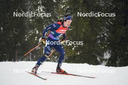 18.01.2024, Antholz, Italy (ITA): Tommaso Giacomel (ITA) - IBU World Cup Biathlon, short individual men, Antholz (ITA). www.nordicfocus.com. © Thibaut/NordicFocus. Every downloaded picture is fee-liable.