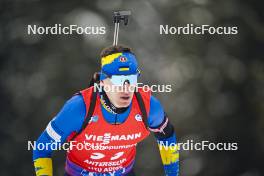 18.01.2024, Antholz, Italy (ITA): Dmytrii Hrushchak (UKR) - IBU World Cup Biathlon, short individual men, Antholz (ITA). www.nordicfocus.com. © Thibaut/NordicFocus. Every downloaded picture is fee-liable.