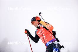 18.01.2024, Antholz, Italy (ITA): Justus Strelow (GER) - IBU World Cup Biathlon, short individual men, Antholz (ITA). www.nordicfocus.com. © Manzoni/NordicFocus. Every downloaded picture is fee-liable.
