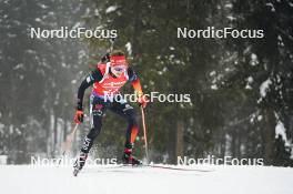 18.01.2024, Antholz, Italy (ITA): Benedikt Doll (GER) - IBU World Cup Biathlon, short individual men, Antholz (ITA). www.nordicfocus.com. © Thibaut/NordicFocus. Every downloaded picture is fee-liable.