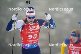 18.01.2024, Antholz, Italy (ITA): Joni Mustonen (FIN) - IBU World Cup Biathlon, short individual men, Antholz (ITA). www.nordicfocus.com. © Thibaut/NordicFocus. Every downloaded picture is fee-liable.