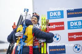 18.01.2024, Antholz, Italy (ITA): Johannes Thingnes Boe (NOR), Tarjei Boe (NOR), (l-r) - IBU World Cup Biathlon, short individual men, Antholz (ITA). www.nordicfocus.com. © Thibaut/NordicFocus. Every downloaded picture is fee-liable.