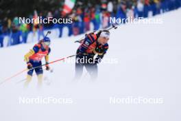 18.01.2024, Antholz, Italy (ITA): Emilien Jacquelin (FRA) - IBU World Cup Biathlon, short individual men, Antholz (ITA). www.nordicfocus.com. © Manzoni/NordicFocus. Every downloaded picture is fee-liable.