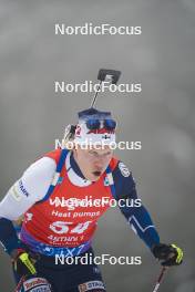 18.01.2024, Antholz, Italy (ITA): Otto Invenius (FIN) - IBU World Cup Biathlon, short individual men, Antholz (ITA). www.nordicfocus.com. © Thibaut/NordicFocus. Every downloaded picture is fee-liable.
