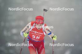 18.01.2024, Antholz, Italy (ITA): James Pacal (SUI) - IBU World Cup Biathlon, short individual men, Antholz (ITA). www.nordicfocus.com. © Thibaut/NordicFocus. Every downloaded picture is fee-liable.