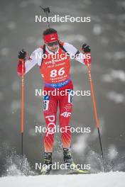 18.01.2024, Antholz, Italy (ITA): Kacper Gunka (POL) - IBU World Cup Biathlon, short individual men, Antholz (ITA). www.nordicfocus.com. © Thibaut/NordicFocus. Every downloaded picture is fee-liable.