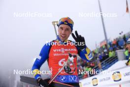 18.01.2024, Antholz, Italy (ITA): Artem Pryma (UKR) - IBU World Cup Biathlon, short individual men, Antholz (ITA). www.nordicfocus.com. © Manzoni/NordicFocus. Every downloaded picture is fee-liable.