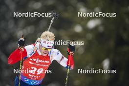 18.01.2024, Antholz, Italy (ITA): Tomas Mikyska (CZE) - IBU World Cup Biathlon, short individual men, Antholz (ITA). www.nordicfocus.com. © Thibaut/NordicFocus. Every downloaded picture is fee-liable.