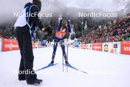 18.01.2024, Antholz, Italy (ITA): Eric Perrot (FRA) - IBU World Cup Biathlon, short individual men, Antholz (ITA). www.nordicfocus.com. © Manzoni/NordicFocus. Every downloaded picture is fee-liable.