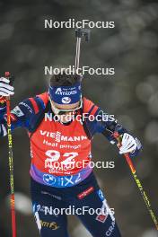 18.01.2024, Antholz, Italy (ITA): Oscar Lombardot (FRA) - IBU World Cup Biathlon, short individual men, Antholz (ITA). www.nordicfocus.com. © Thibaut/NordicFocus. Every downloaded picture is fee-liable.