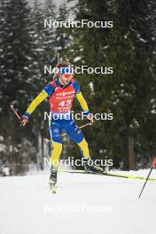 18.01.2024, Antholz, Italy (ITA): Peppe Femling (SWE) - IBU World Cup Biathlon, short individual men, Antholz (ITA). www.nordicfocus.com. © Thibaut/NordicFocus. Every downloaded picture is fee-liable.