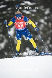 18.01.2024, Antholz, Italy (ITA): Viktor Brandt (SWE) - IBU World Cup Biathlon, short individual men, Antholz (ITA). www.nordicfocus.com. © Thibaut/NordicFocus. Every downloaded picture is fee-liable.