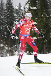 18.01.2024, Antholz, Italy (ITA): Magnus Oberhauser (AUT) - IBU World Cup Biathlon, short individual men, Antholz (ITA). www.nordicfocus.com. © Thibaut/NordicFocus. Every downloaded picture is fee-liable.
