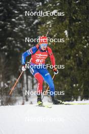 18.01.2024, Antholz, Italy (ITA): Damian Cesnek (SVK) - IBU World Cup Biathlon, short individual men, Antholz (ITA). www.nordicfocus.com. © Thibaut/NordicFocus. Every downloaded picture is fee-liable.