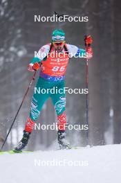 18.01.2024, Antholz, Italy (ITA): Anton Sinapov (BUL) - IBU World Cup Biathlon, short individual men, Antholz (ITA). www.nordicfocus.com. © Manzoni/NordicFocus. Every downloaded picture is fee-liable.