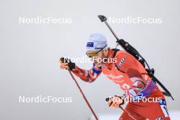 18.01.2024, Antholz, Italy (ITA): Simon Eder (AUT) - IBU World Cup Biathlon, short individual men, Antholz (ITA). www.nordicfocus.com. © Manzoni/NordicFocus. Every downloaded picture is fee-liable.