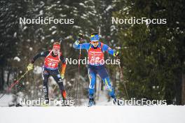 18.01.2024, Antholz, Italy (ITA): Taras Lesiuk (UKR) - IBU World Cup Biathlon, short individual men, Antholz (ITA). www.nordicfocus.com. © Thibaut/NordicFocus. Every downloaded picture is fee-liable.