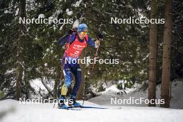 18.01.2024, Antholz, Italy (ITA): Alexandr Mukhin (KAZ) - IBU World Cup Biathlon, short individual men, Antholz (ITA). www.nordicfocus.com. © Thibaut/NordicFocus. Every downloaded picture is fee-liable.