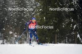 18.01.2024, Antholz, Italy (ITA): Antonin Guigonnat (FRA) - IBU World Cup Biathlon, short individual men, Antholz (ITA). www.nordicfocus.com. © Thibaut/NordicFocus. Every downloaded picture is fee-liable.