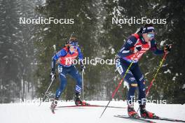 18.01.2024, Antholz, Italy (ITA): Campbell Wright (USA) - IBU World Cup Biathlon, short individual men, Antholz (ITA). www.nordicfocus.com. © Thibaut/NordicFocus. Every downloaded picture is fee-liable.