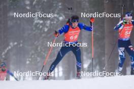 18.01.2024, Antholz, Italy (ITA): Vincent Bonacci (USA) - IBU World Cup Biathlon, short individual men, Antholz (ITA). www.nordicfocus.com. © Manzoni/NordicFocus. Every downloaded picture is fee-liable.