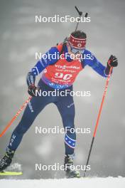 18.01.2024, Antholz, Italy (ITA): Maxime Germain (USA) - IBU World Cup Biathlon, short individual men, Antholz (ITA). www.nordicfocus.com. © Thibaut/NordicFocus. Every downloaded picture is fee-liable.
