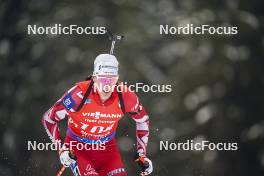 18.01.2024, Antholz, Italy (ITA): Dominic Unterweger (AUT) - IBU World Cup Biathlon, short individual men, Antholz (ITA). www.nordicfocus.com. © Thibaut/NordicFocus. Every downloaded picture is fee-liable.