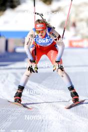 19.01.2024, Antholz, Italy (ITA): Amy Baserga (SUI) - IBU World Cup Biathlon, short individual women, Antholz (ITA). www.nordicfocus.com. © Manzoni/NordicFocus. Every downloaded picture is fee-liable.