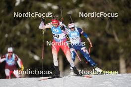 19.01.2024, Antholz, Italy (ITA): Elisa Gasparin (SUI) - IBU World Cup Biathlon, short individual women, Antholz (ITA). www.nordicfocus.com. © Thibaut/NordicFocus. Every downloaded picture is fee-liable.