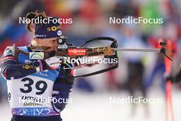 19.01.2024, Antholz, Italy (ITA): Julia Simon (FRA) - IBU World Cup Biathlon, short individual women, Antholz (ITA). www.nordicfocus.com. © Thibaut/NordicFocus. Every downloaded picture is fee-liable.