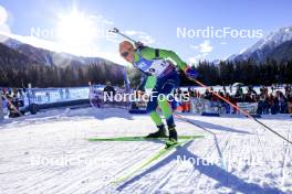 19.01.2024, Antholz, Italy (ITA): Anamarija Lampic (SLO) - IBU World Cup Biathlon, short individual women, Antholz (ITA). www.nordicfocus.com. © Manzoni/NordicFocus. Every downloaded picture is fee-liable.